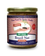 Brazil Nut Butter 8 oz, Sprouted, Organic
