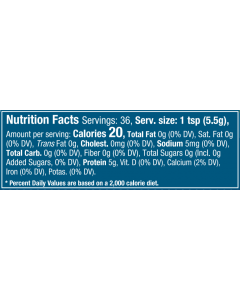 Marine Collagen Powder Nutrition Info